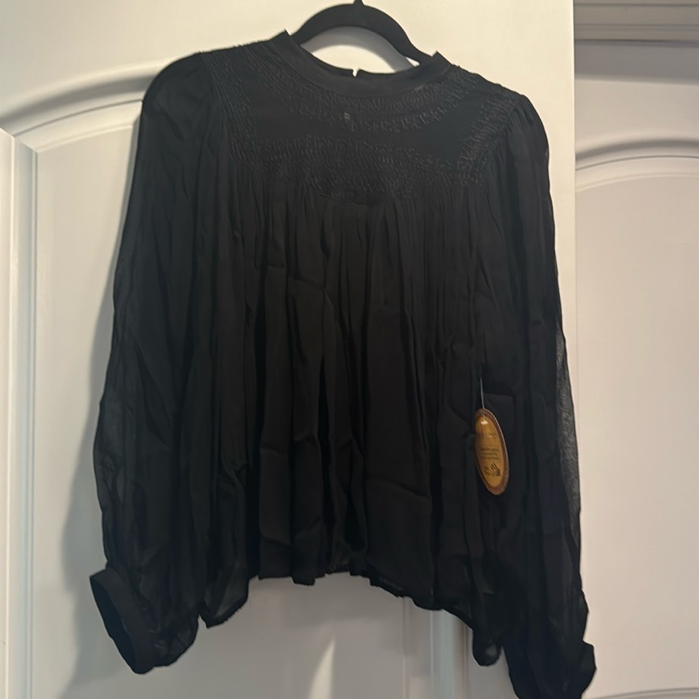 Muche et muchette sheer blouse